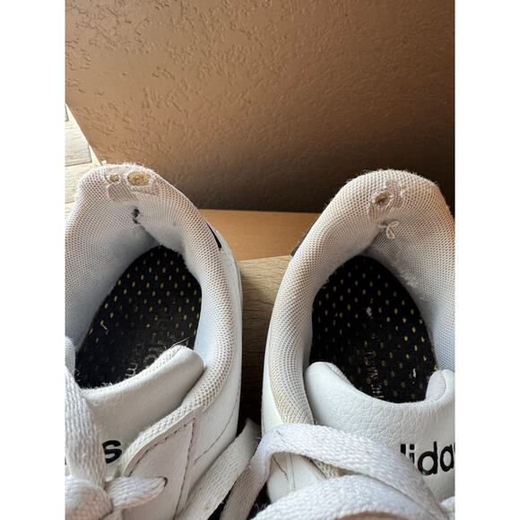 Adidas Cloudfoam Comfort Sneakers – Men’s Size 9 – White/Black - Picture 3 of 12